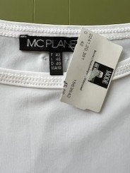 NIEUW MC PLANET witte top spaghettibandjes 40 travelstof, Maat 38/40 (M), MC Planet, Verzenden, Wit