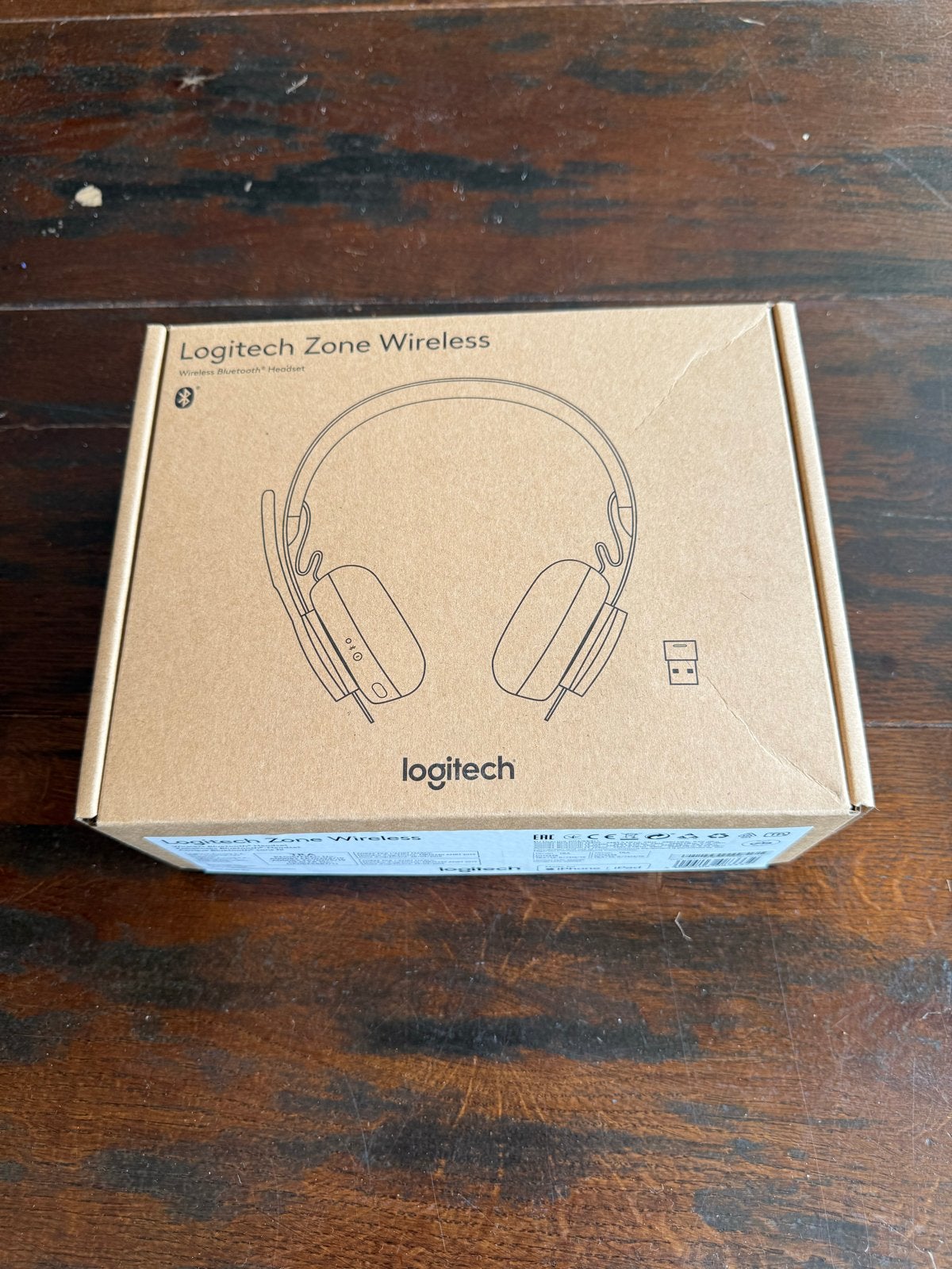 Logitech Zone Wireless Headset - Zo goed als nieuw, Computers en Software, Ophalen, Zo goed als nieuw, Over-ear