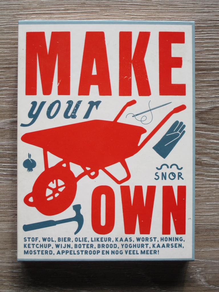Make your own Van je eigen trui tot je eigen bier - Snor, Ophalen of Verzenden, Gelezen, Overige onderwerpen
