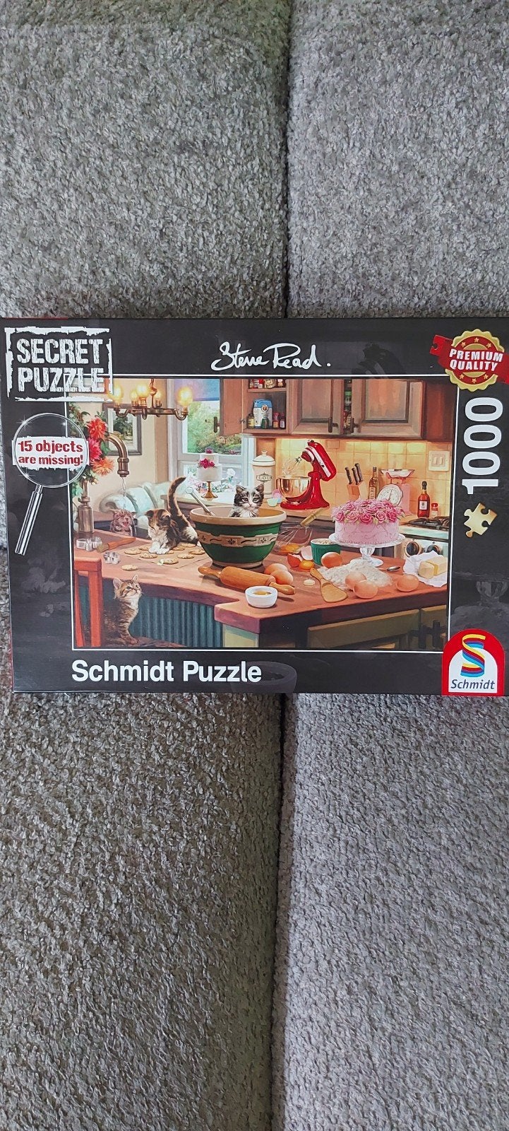 Schmidt Secret puzzel, Ophalen of Verzenden, 500 t/m 1500 stukjes, Zo goed als nieuw, Legpuzzel