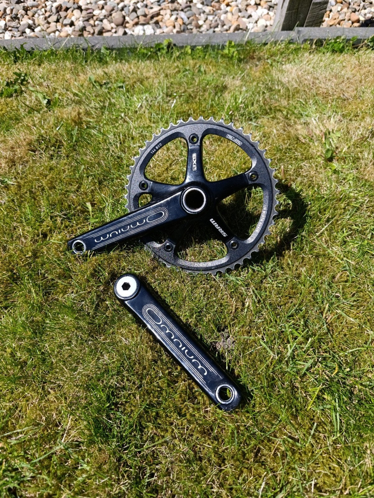 SRAM Omnium Crankstel - Vast Verzet / Track, Ophalen of Verzenden