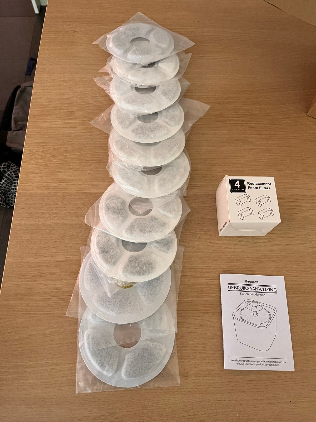 Filters drinkfontein voor katten of honden, Ophalen, Nieuw