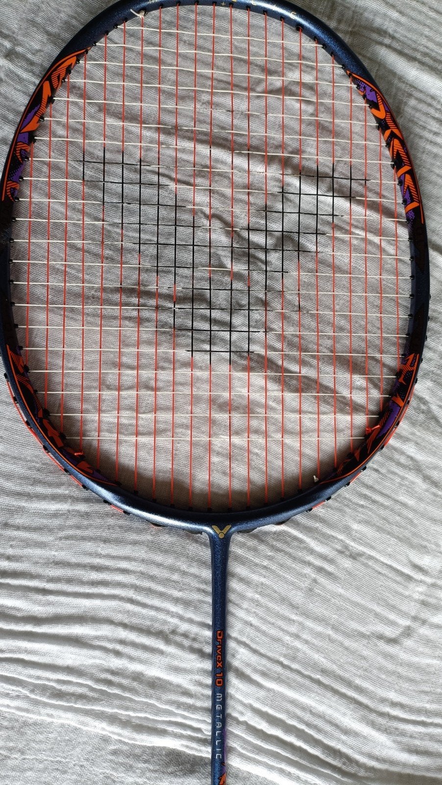 Victor DrixeX 10 Metallic, Ophalen of Verzenden, Zo goed als nieuw, Racket(s)