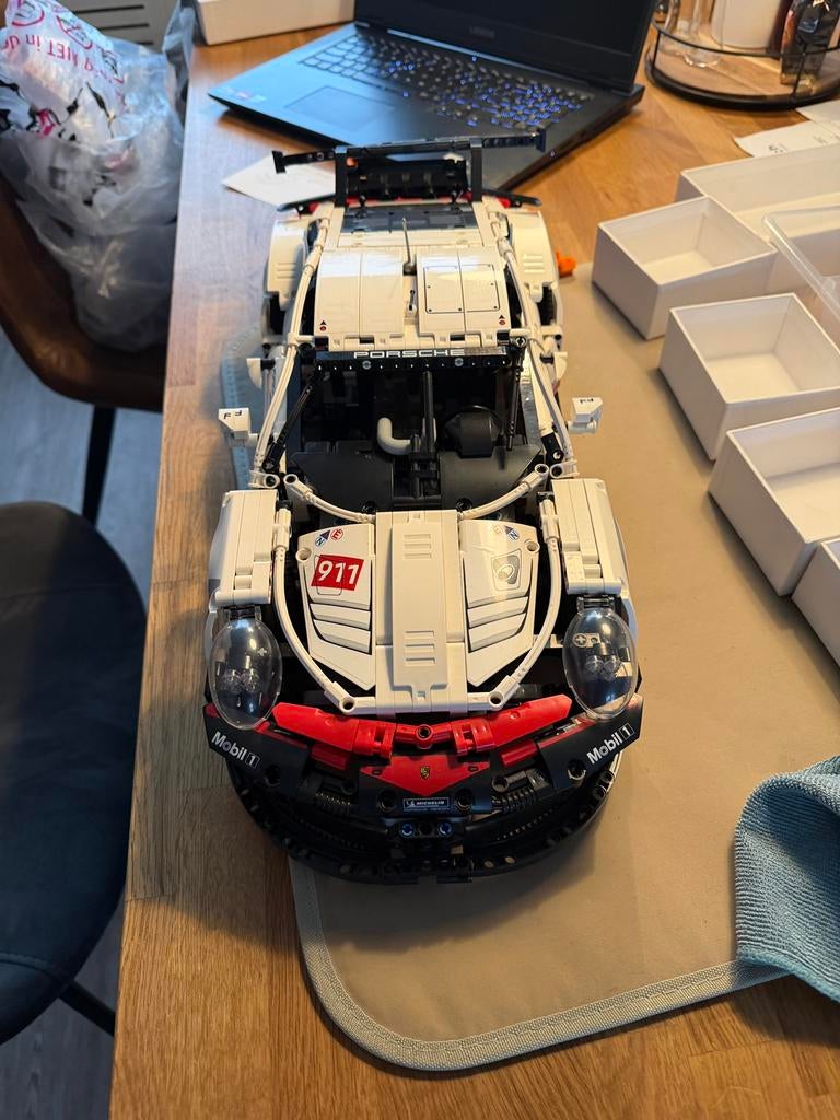 Lego Porsche 911 RSR, Ophalen of Verzenden, Zo goed als nieuw