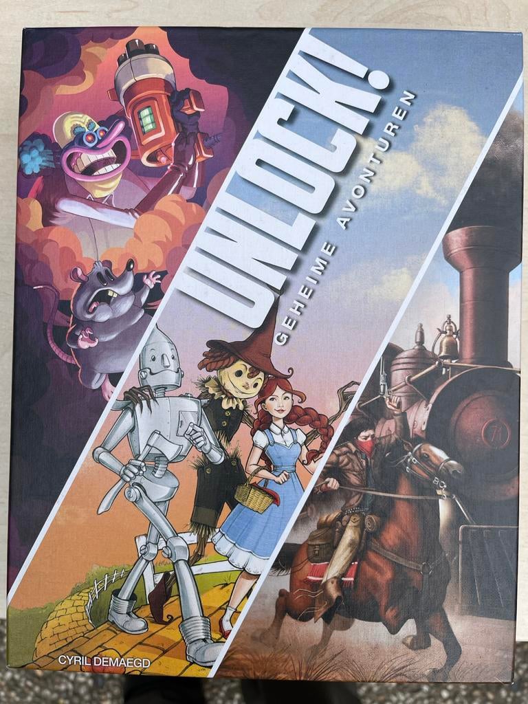 Unlock! Geheime Avonturen Bordspel, Een of twee spelers, Ophalen, Gebruikt