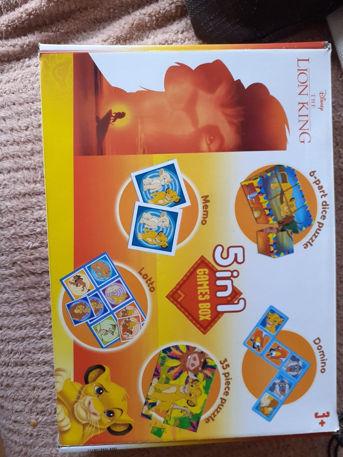 the lion king 5in 1 games box, Ophalen, Zo goed als nieuw