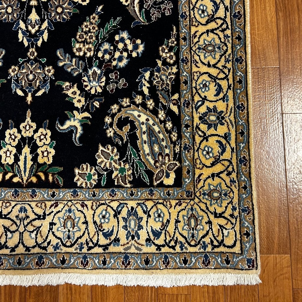 perzisch tapijt nain met zijde – 180 x 115 cm – vloerkleed, TTM Wonen, Meubels – (Perzische) Tapijten en Woonaccessoires, 100 tot 150 cm