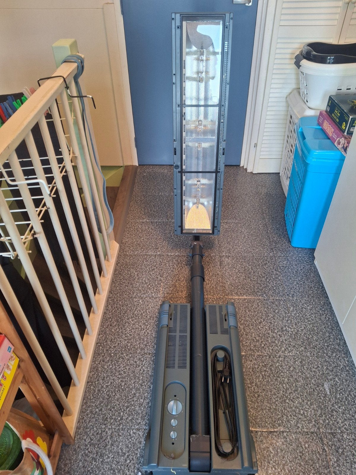 Philips Infrarood Zonnebank - Compact en Verrijdbaar, Ophalen, Gebruikt, Zonnebank enkelzijdig, Minder dan 10 lampen
