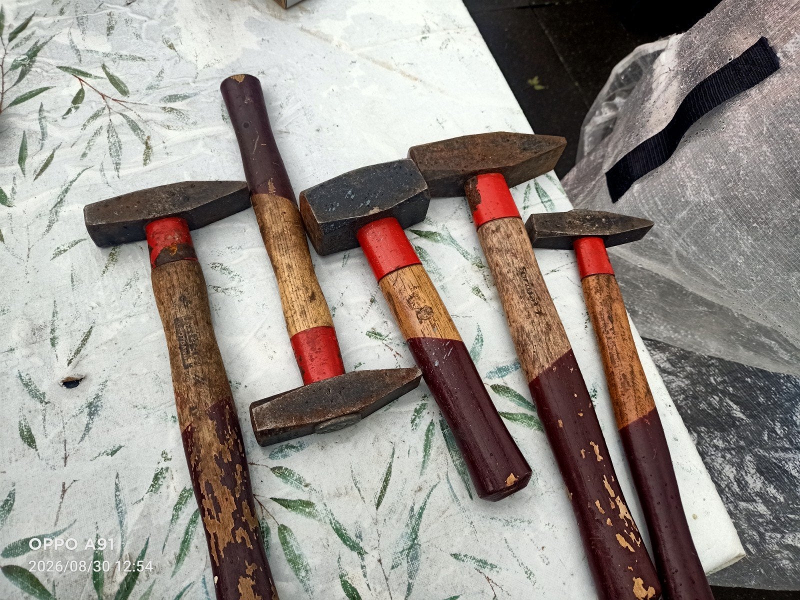 5 hameren, Doe-het-zelf en Verbouw, Gereedschap | Handgereedschap, Ophalen of Verzenden