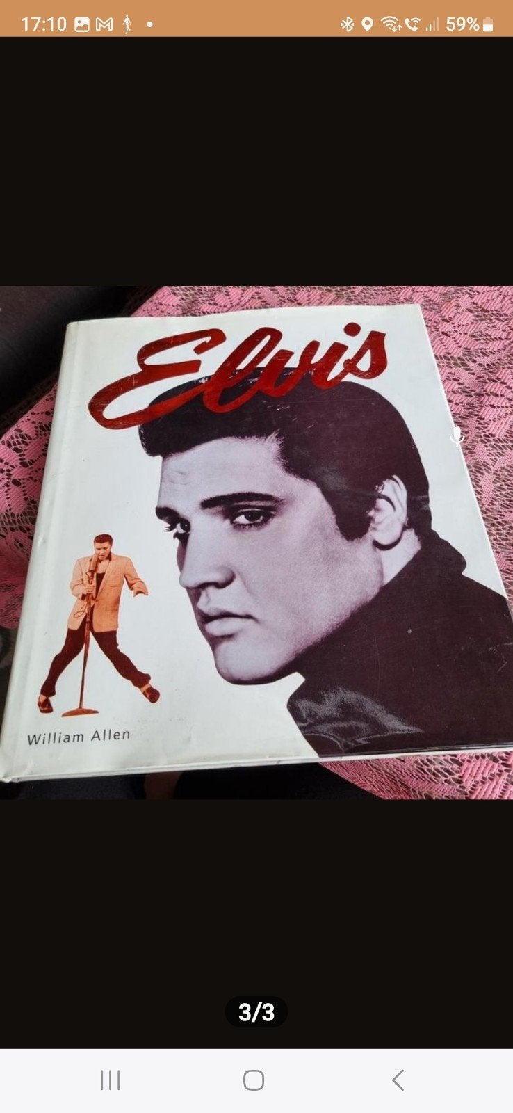 Elvis Presley boek en schilderij, Ophalen of Verzenden