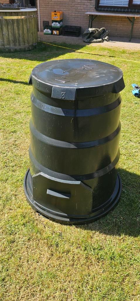 VAM compost vat, Ophalen