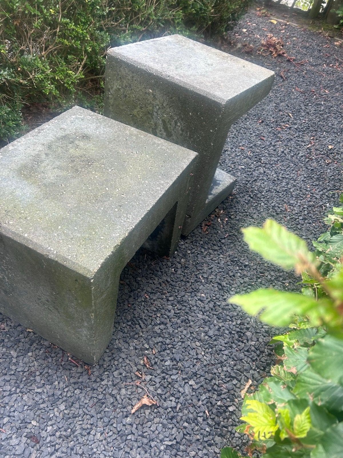 4x U-elementen van beton - Grijs, Ophalen, Gebruikt, Minder dan 30 cm, Minder dan 60 cm