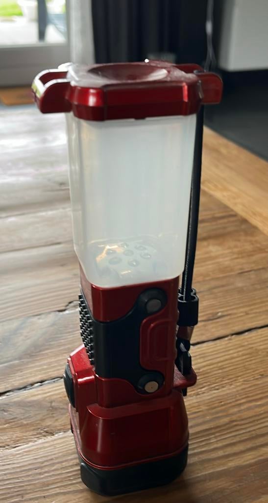 Camping lamp, Ophalen of Verzenden, Zo goed als nieuw, Batterij