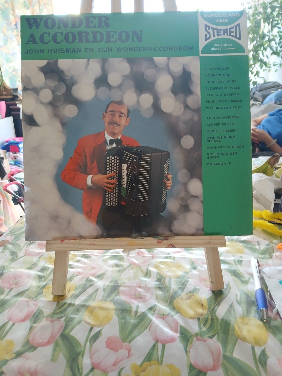 John Huisman en zijn Wonderaccordeon LP, LP, Gebruikt, Traditioneel en Volksmuziek, Ophalen of Verzenden