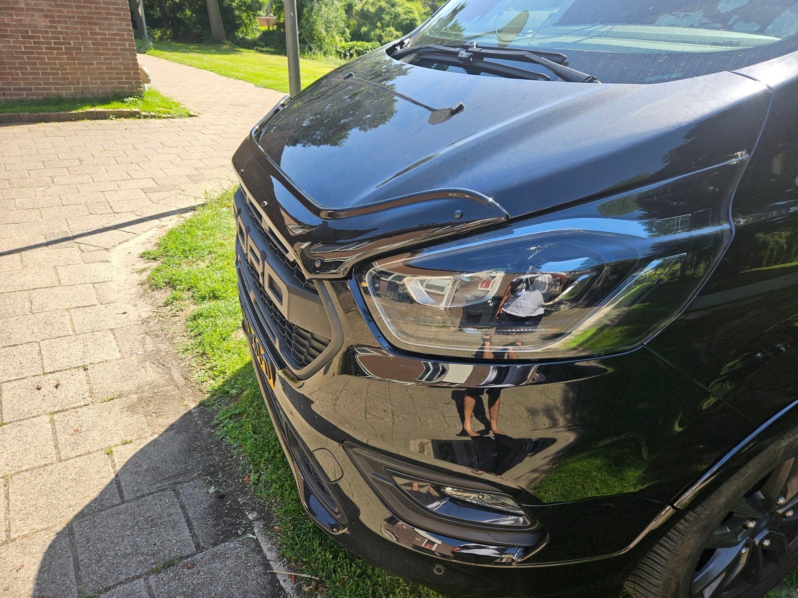 Ford transit custom 2018>2024 deflector, Stone catcher., Auto-onderdelen, Ophalen, Nieuw, Ford