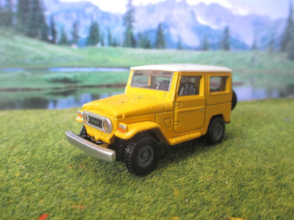1:60 Toyota Land Cruiser FJ40 - Tomica Premium 04, Hobby en Vrije tijd, Ophalen of Verzenden, Nieuw, Auto