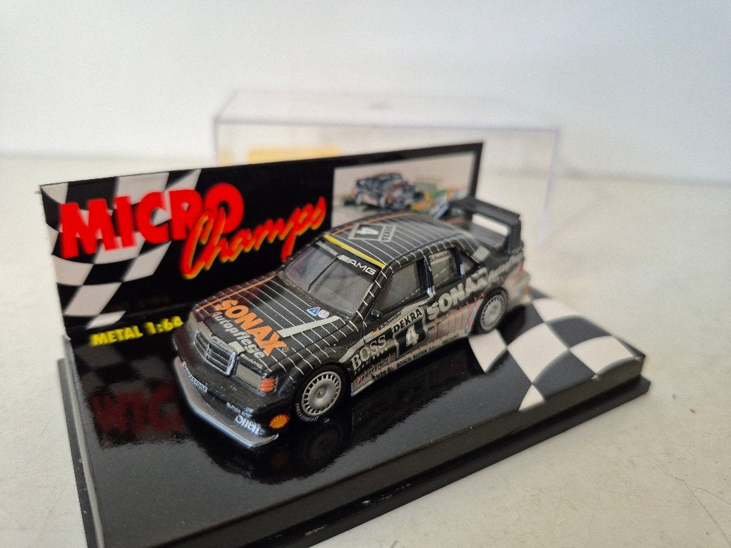 Microchamps 651103 Mercedes-Benz 190 Evo 2 1992 Schneider, Ophalen of Verzenden, Zo goed als nieuw, Auto