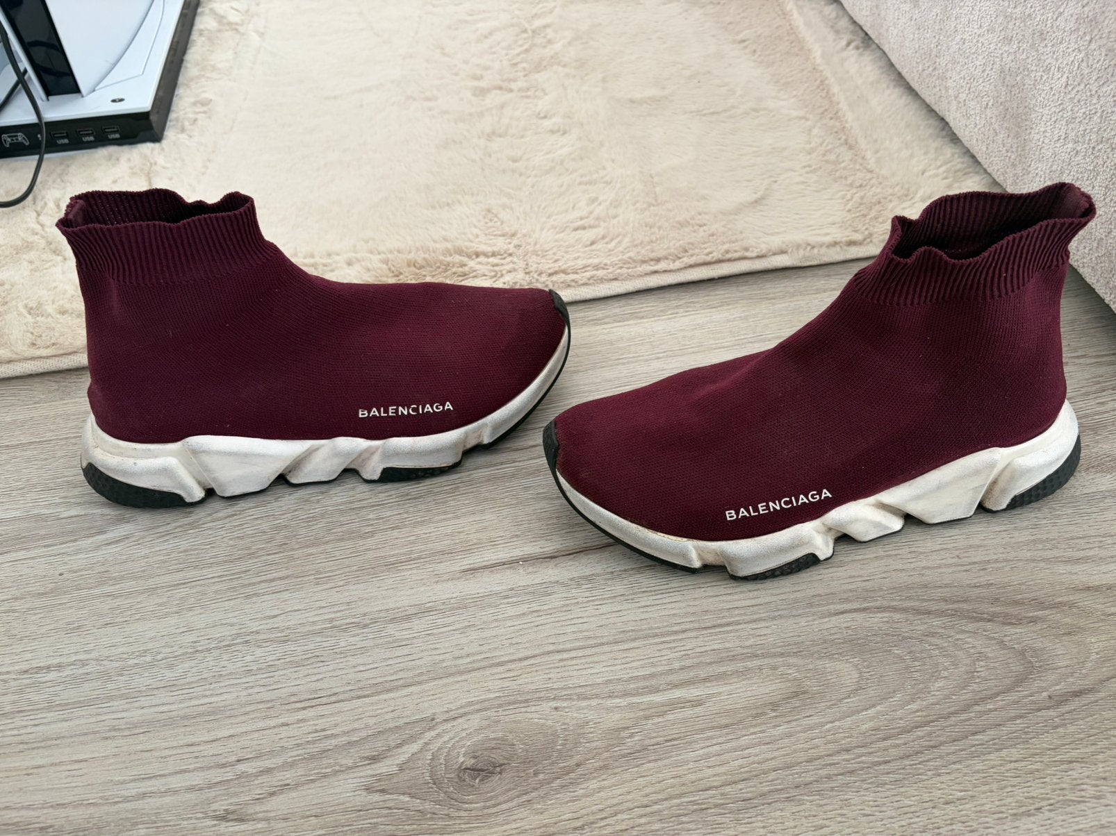 Balenciaga schoenen, Ophalen of Verzenden, Zo goed als nieuw, Zwart