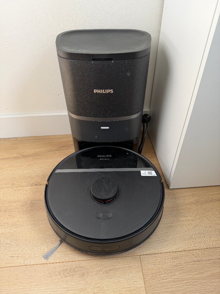 Philips HomeRun 3000 + laadstation - Robotstofzuiger, Witgoed en Apparatuur, Stofzuigers, Ophalen of Verzenden, Zo goed als nieuw