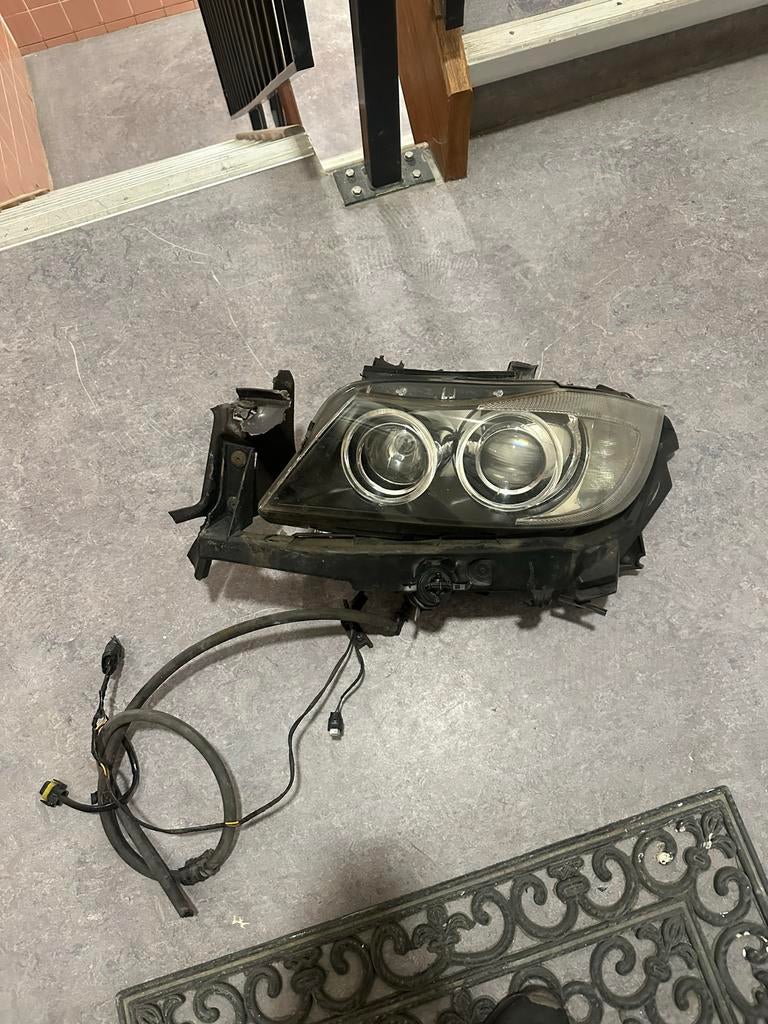 BMW E90 Xenon Koplamp links fabrieksaf met ballast, Ophalen of Verzenden, Gebruikt, BMW