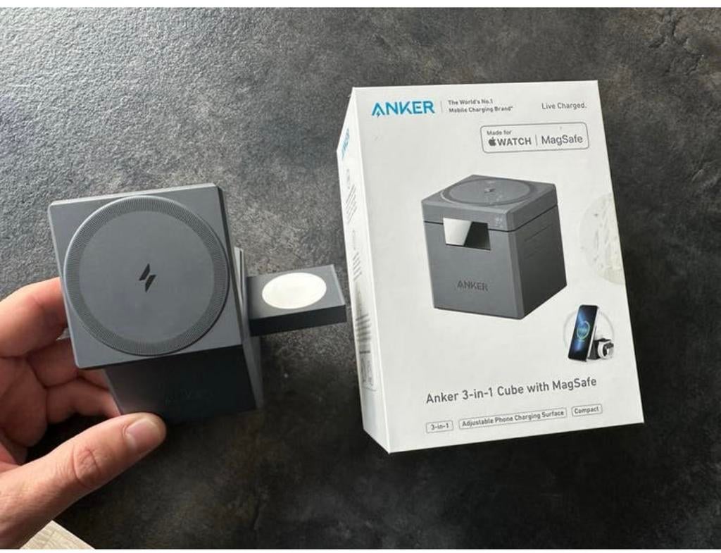 3 in 1 Magsafe apple oplader, Ophalen, Zo goed als nieuw, Apple iPhone