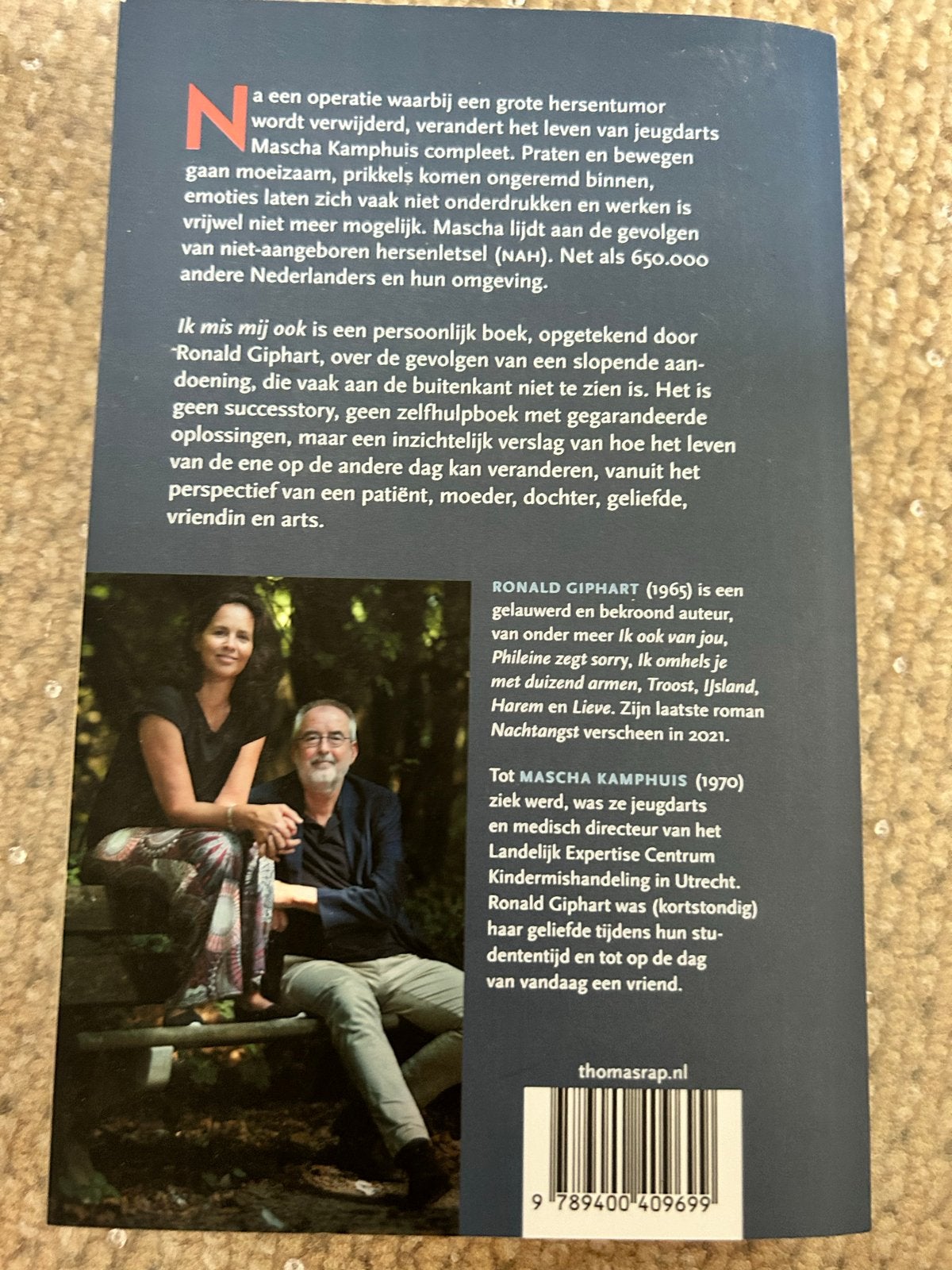 Ik Mis Mij Ook: Leven met Niet-Aangeboren Hersenletsel, Boeken, Ophalen of Verzenden, Zo goed als nieuw, Gezondheid en Conditie