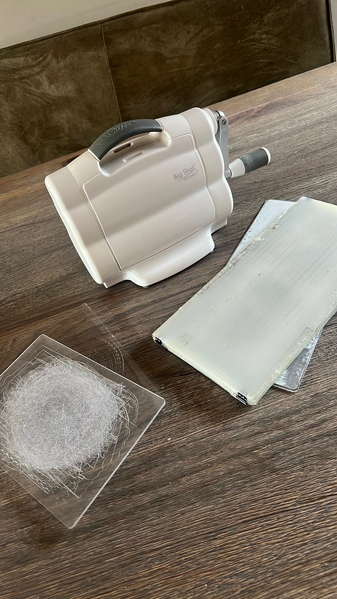 Sizzix big shot stansmachine, Ophalen of Verzenden, Zo goed als nieuw