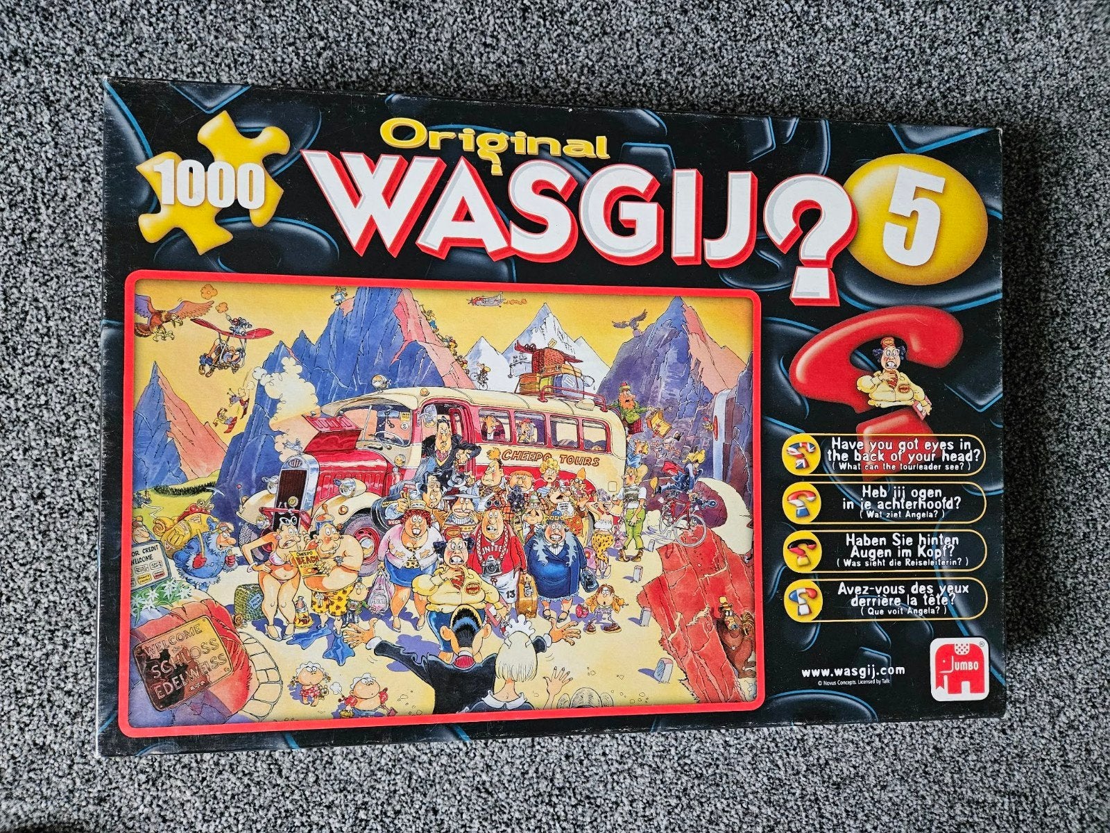 Wasgij en Jan van Haasteren puzzels - 1000 en 950 stukjes, Ophalen, 500 t/m 1500 stukjes, Gebruikt, Legpuzzel