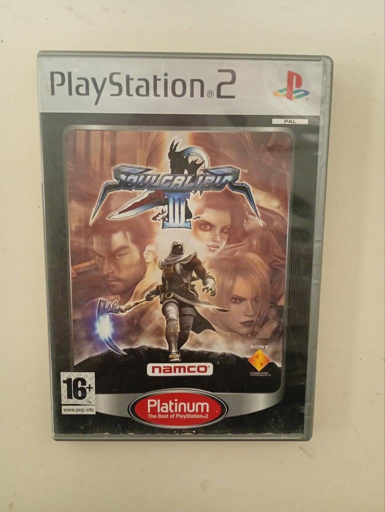 Soulcalibur III, Spelcomputers en Games, Games | Sony PlayStation 2, 1 speler, Ophalen of Verzenden, Zo goed als nieuw, Vanaf 3 jaar