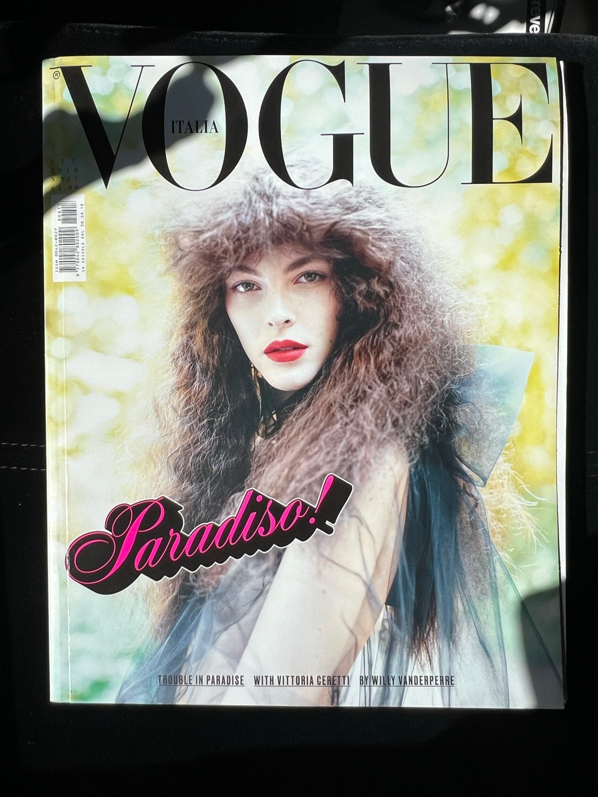 Vogue Italia - Dik nummer met Vittoria Ceretti, Ophalen of Verzenden, Gelezen, Glossy