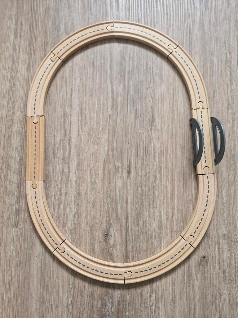 Houten treinbaan met brugboog, Ophalen of Verzenden