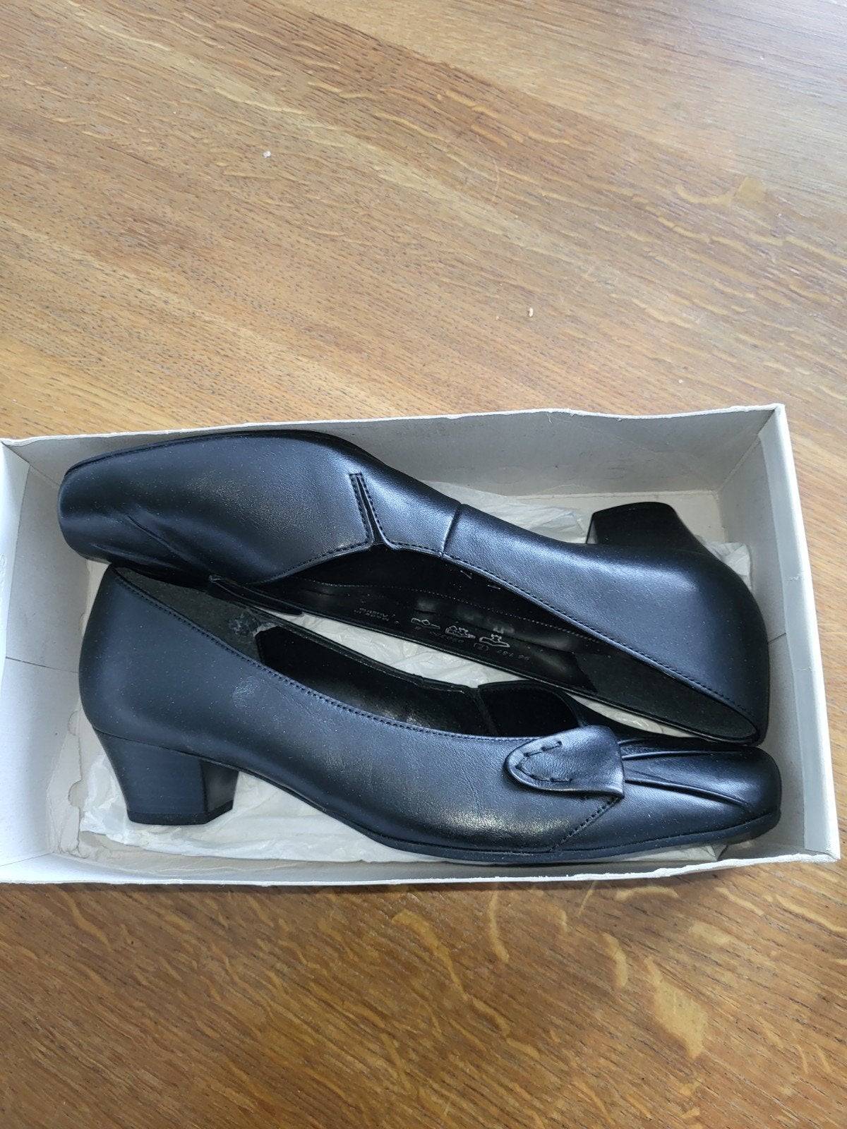 Gabor Comfort Leren Pumps Zwart Maat 41.5, Ophalen of Verzenden