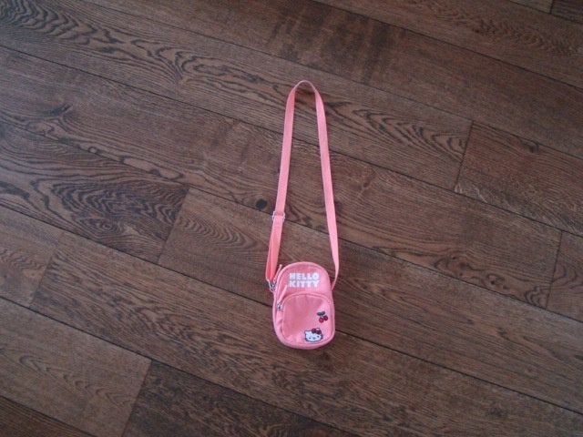 Tasje van Hello Kitty met 2 vakken / roze / NIEUW, Ophalen of Verzenden, Nieuw, Hello Kitty