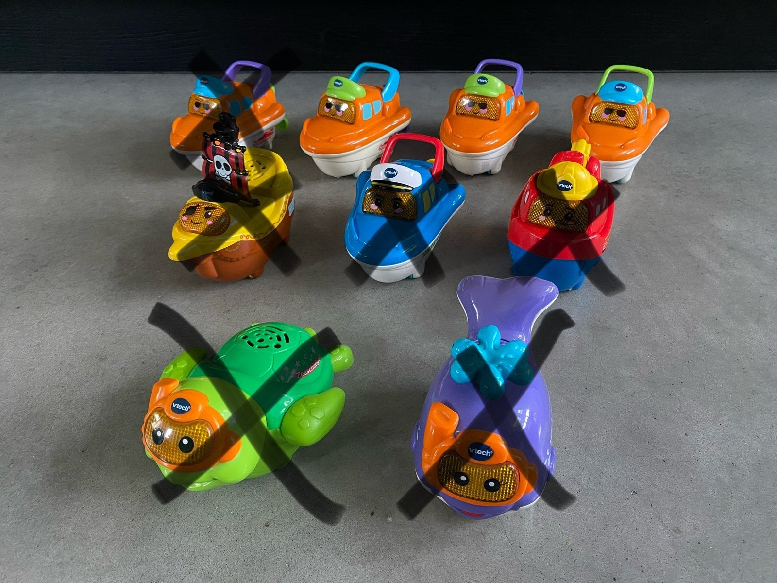 Vtech Blub Blub bad/waterpret boot/dier, zgan, Ophalen of Verzenden, Zo goed als nieuw