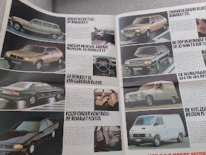 Renault 1990, R4,R5,R9,R20,R30,Fuego, Ophalen of Verzenden, Nieuw, Renault