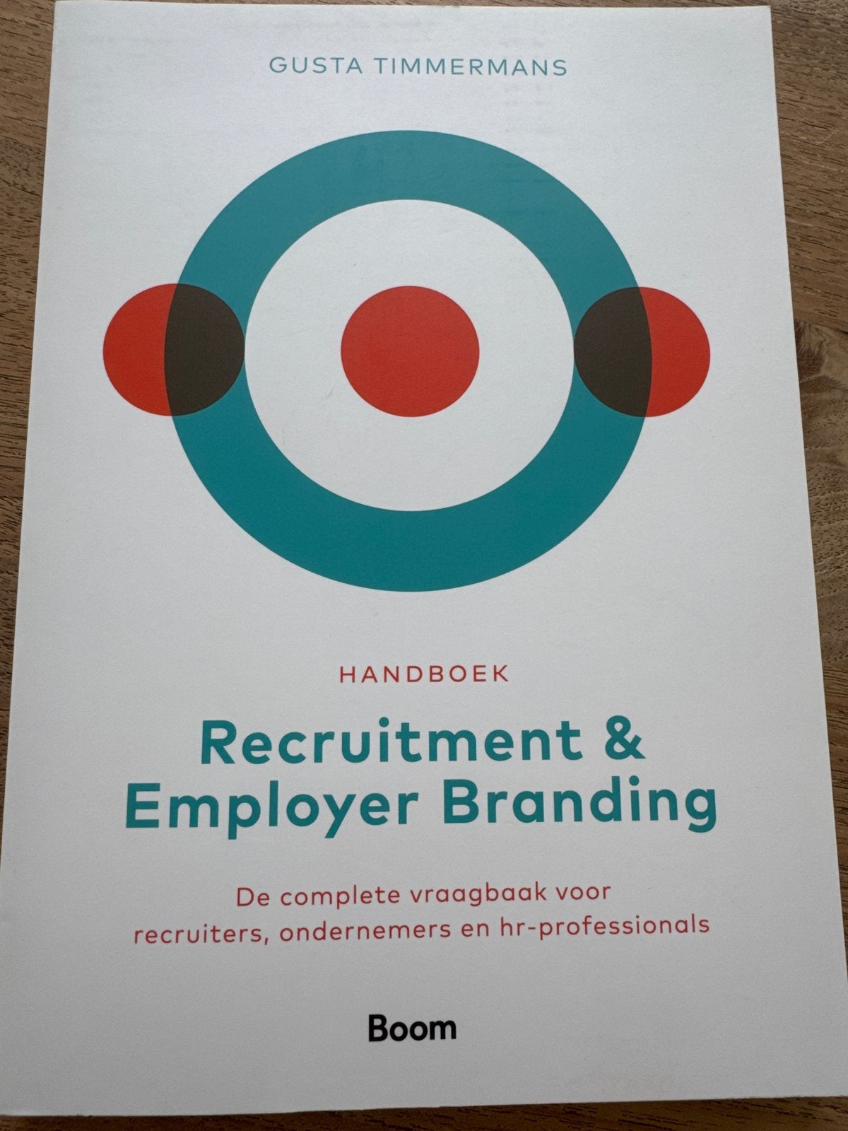 Handboek Recruitment & Employer Branding - Gusta Timmermans, Boeken, Ophalen of Verzenden, Gamma, Zo goed als nieuw, HBO