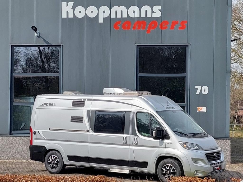 Pössl 2 Win R Fiat Ducato Power 180 automaat 2019 Euro 6, Buscamper of Camperbus, Pössl, Bedrijf, Tot en met 3