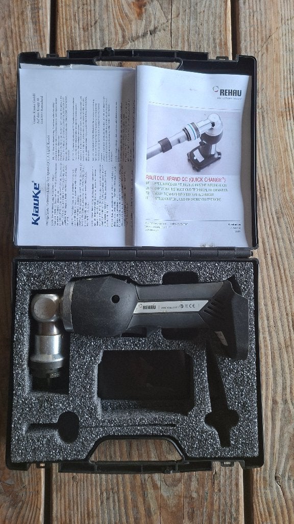 Rehau Rautool Xpand QC (Quick Chance) optromper tromptang, ,, Ophalen of Verzenden, Zo goed als nieuw, ,
