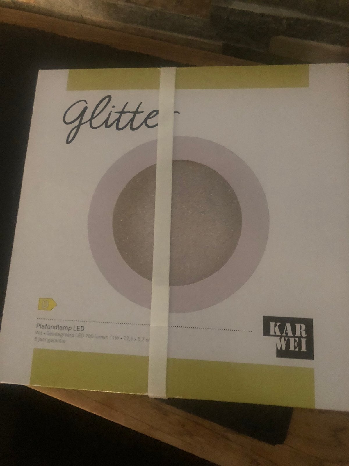 Glitter plafoniere, Huis en Inrichting, Lampen | Spots, Ophalen of Verzenden, Nieuw