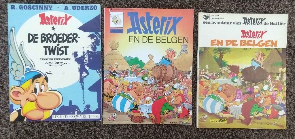 Asterix Stripboeken Strips  ook DVD 's CD-rom, Boeken, Stripboeken, Meerdere stripboeken, Ophalen of Verzenden, Zo goed als nieuw