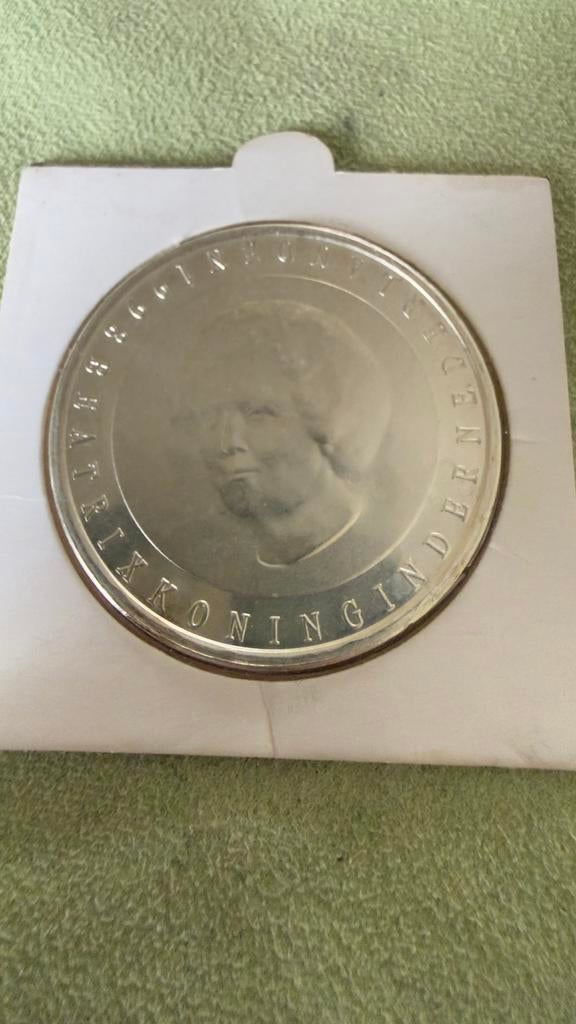 NEDERLANDSE ZILVEREN 50 GULDEN 1998, Postzegels en Munten, Munten | Nederland, Verzenden, Koningin Beatrix, 50 gulden