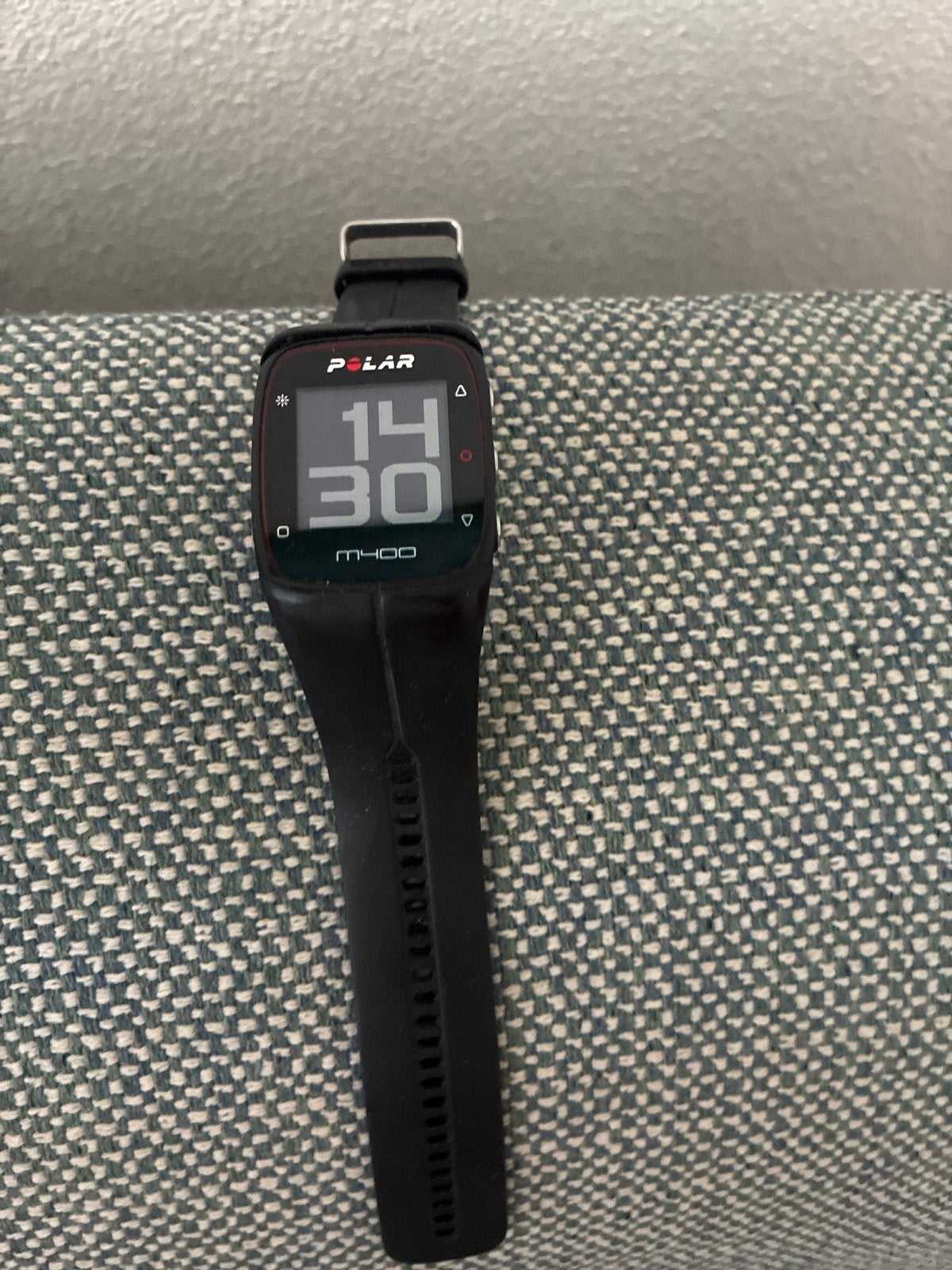 Polar M400 GPS sporthorloge - Zwart, Sieraden, Tassen en Uiterlijk, Zwart, Ophalen of Verzenden, Waterdicht, Afstand