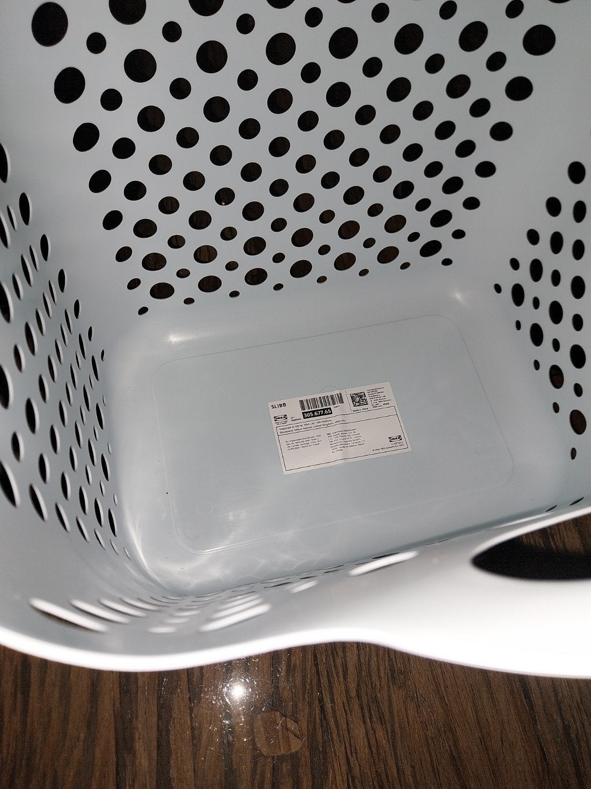 IKEA SLIBB Waszak - Lichtblauw,  nieuw, Huis en Inrichting, Blauw, Nieuw, Kunststof, Ophalen of Verzenden
