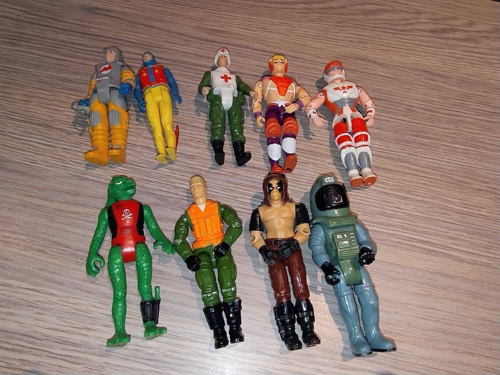 Diverse vintage actiefiguren, Kinderen en Baby's, Ophalen of Verzenden, Gebruikt