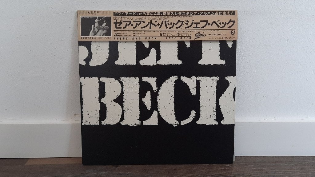 Jeff Beck – There & Back LP / Vinyl Plaat, Japan, Rock, Gebruikt, Overige genres, 1980 - 1989, Ophalen of Verzenden