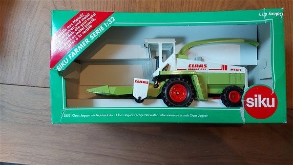 Siku 3855 Claas jaguar 695 hakselaar/combine, Ophalen of Verzenden, Zo goed als nieuw, Tractor of Landbouw, SIKU