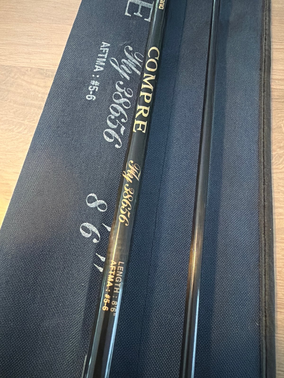 Shimano Compre Fly Hengel 8.6ft #5-6, Ophalen of Verzenden, Gebruikt, Complete hengel