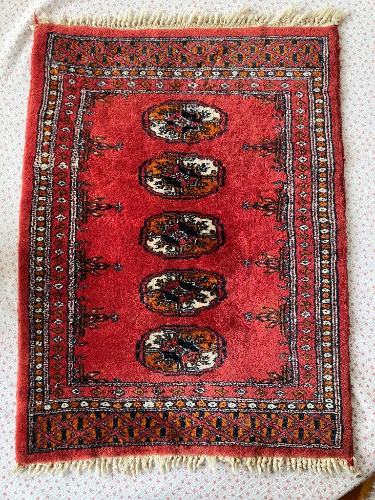 Perzisch tapijt, Minder dan 50 cm, Gebruikt, 50 tot 100 cm, Ophalen of Verzenden