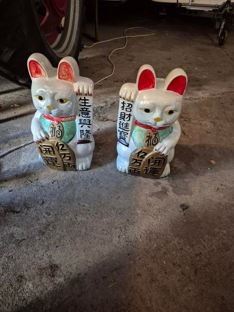 Grote chinese spaarpotten., Verzamelen, Beelden en Beeldjes, Ophalen