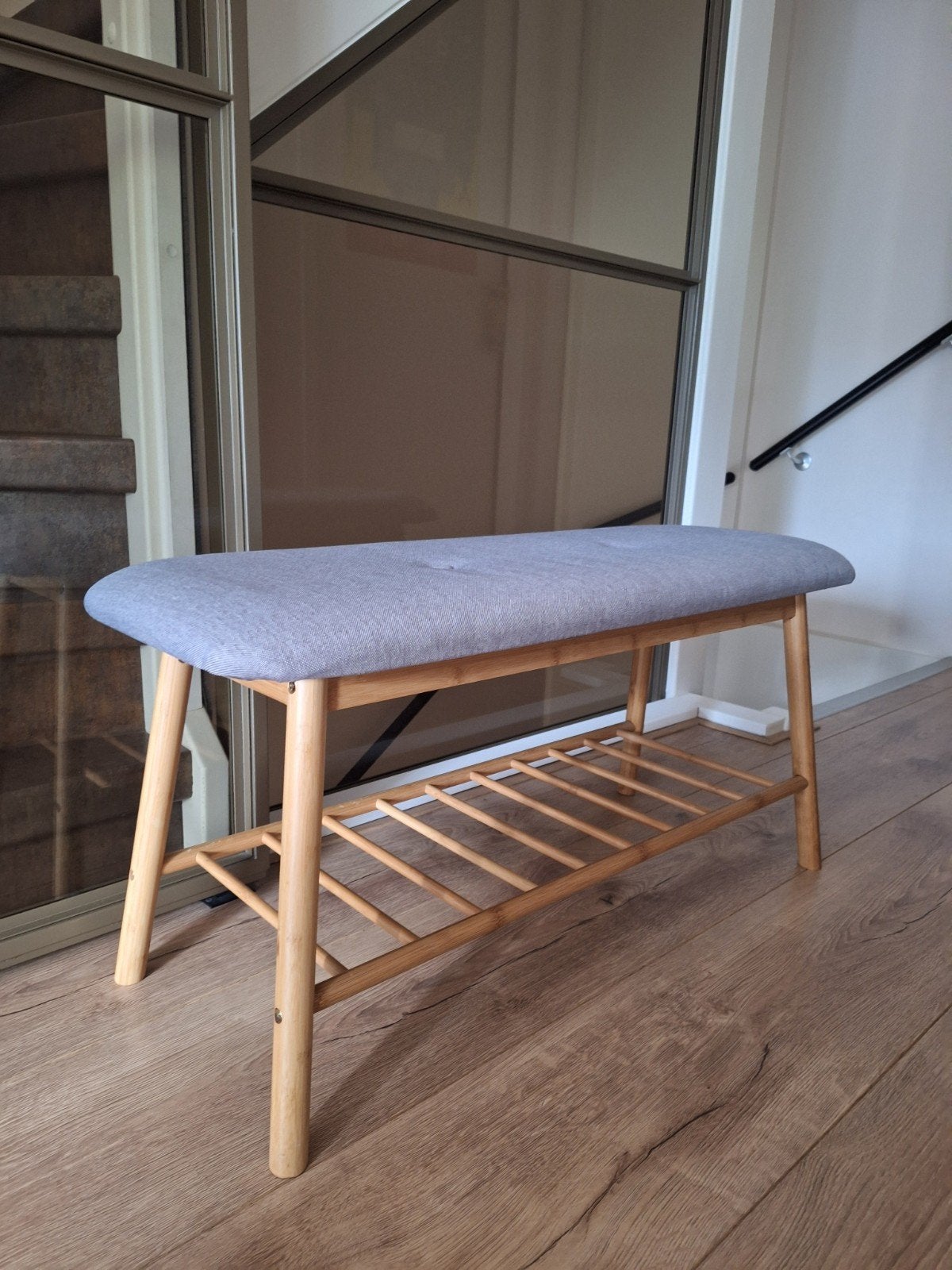 voetenbankje, klein bankje voor in de hal of kledingkamer, Ophalen, Minder dan 50 cm, 75 tot 100 cm, Zo goed als nieuw